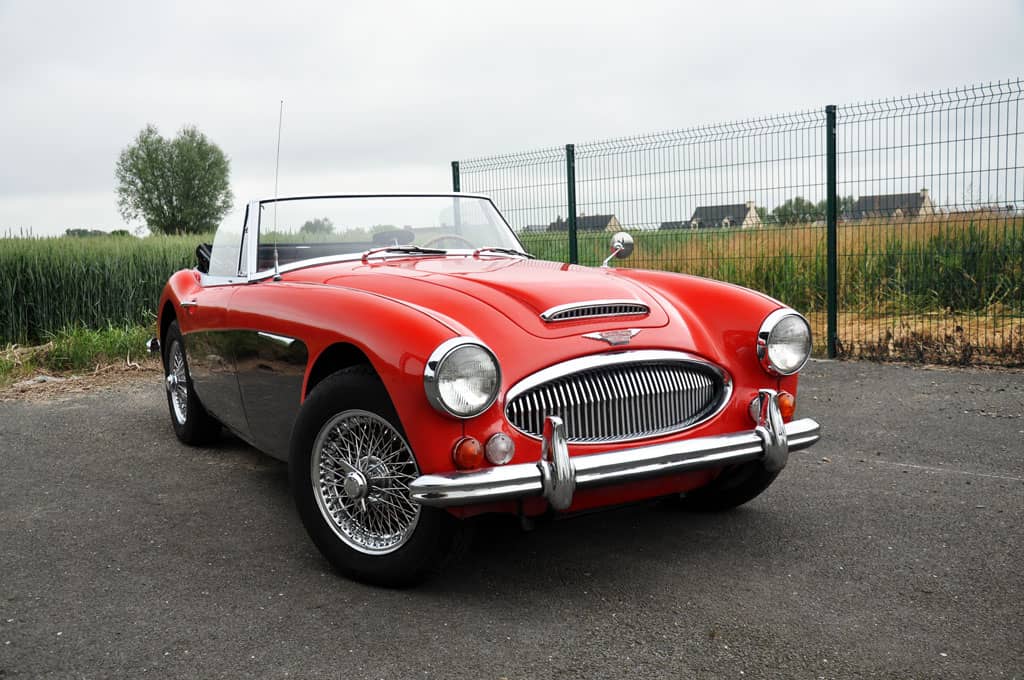 Austin-Healey 3000 BJ8 Rouge/noir