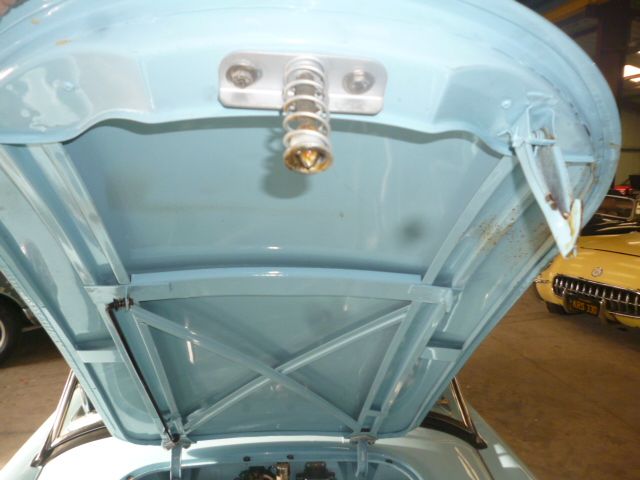 MG A 1957 Bleue
