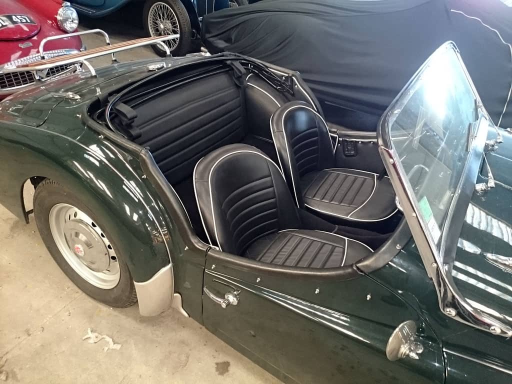 Triumph TR3A British Racing Green